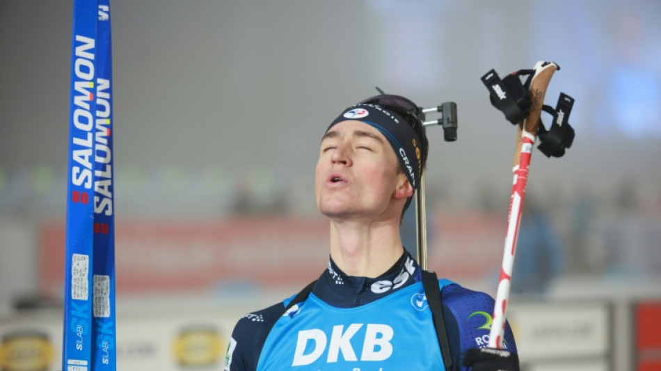 Biathlon: la France ira aux JO avec Perrot et Jeanmonnot en jaune