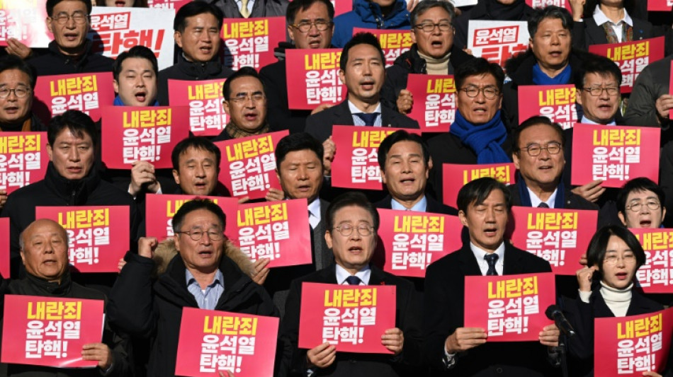 S&uuml;dkoreas Parlament stimmt &uuml;ber Antrag auf Amtsenthebung von Pr&auml;sident Yoon ab