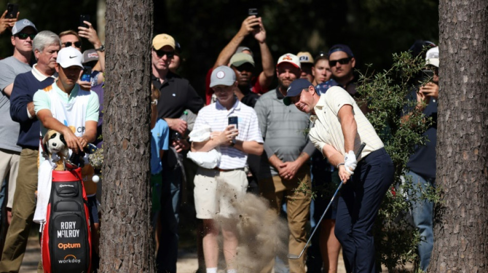 McIlroy grabs CJ Cup lead in bid to regain top ranking