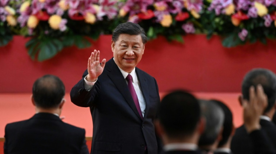 Xi hails China's rule over Hong Kong at handover anniversary