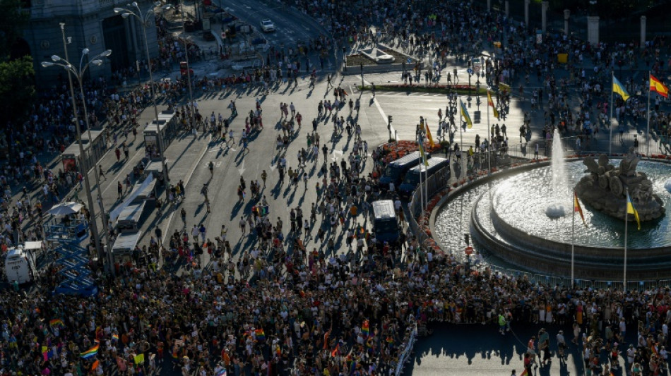 Madrid recupera la Marcha del Orgullo, despu&eacute;s de dos a&ntilde;os de pandemia