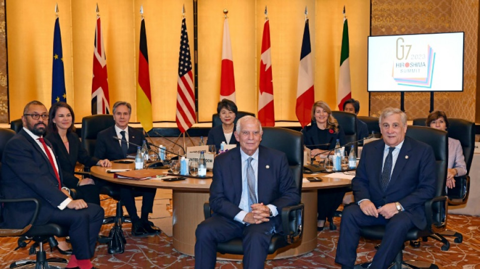 G7-Au&szlig;enminister bef&uuml;rworten "humanit&auml;re Pausen" im Gazastreifen