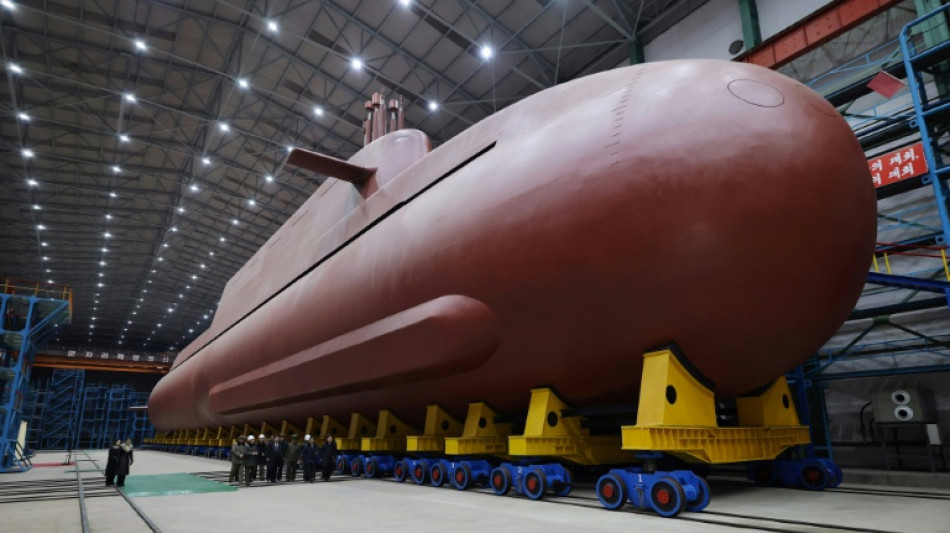 North Korea's Kim visits nuclear subs as Putin hails 'invincible' bond