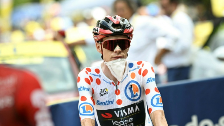 Cyclisme: apr&egrave;s sa chute au Tour de France, Vingegaard met un terme &agrave; sa saison