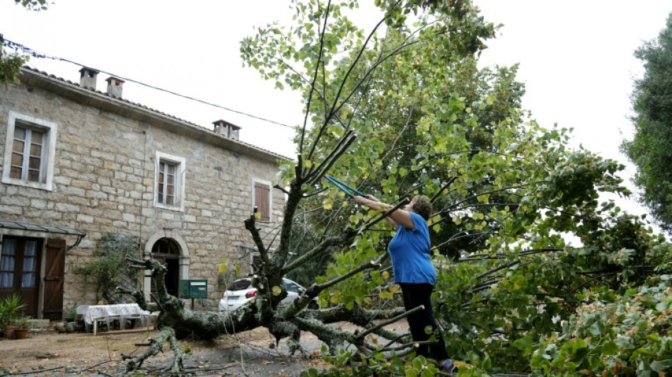 Corse: trois morts et des bless&eacute;s lors d'un &eacute;pisode orageux tr&egrave;s brutal 