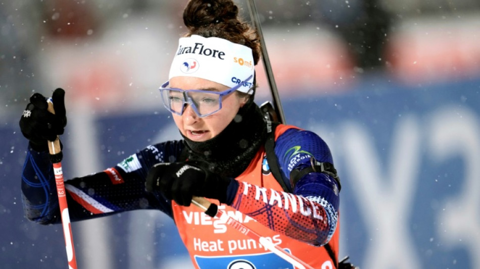 Biathlon: Lou Jeanmonnot, faire de son "plus bel &eacute;chec" un moteur pour gagner