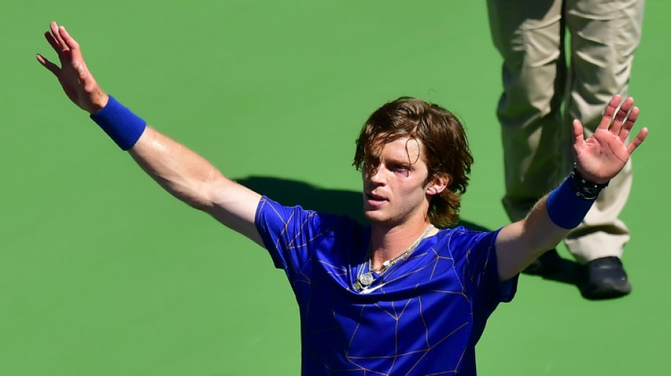 Indian Wells: Rublev, le costaud, et Fritz, le r&eacute;cidiviste, en demi-finales