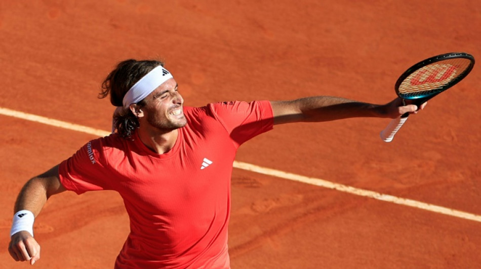 Tsitsipas storms back to sink Sinner in Monte Carlo