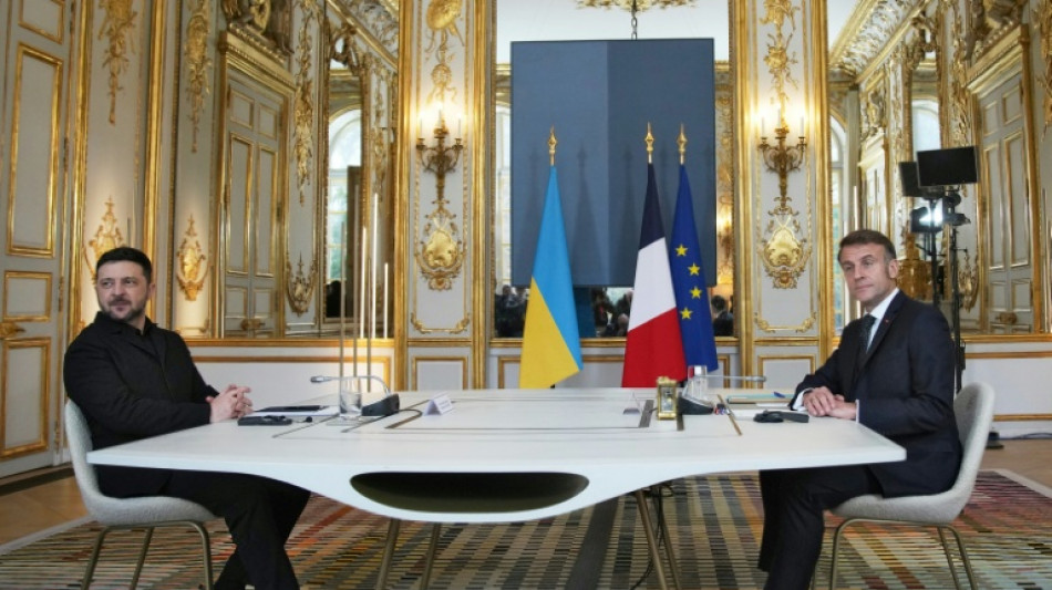 Zelenski y Macron conversan con el enviado de Trump sobre Ucrania