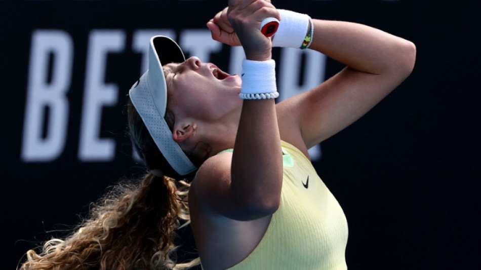 Open d'Australie: Parry renvers&eacute;e au 3e tour par Andreeva malgr&eacute; une balle de match
