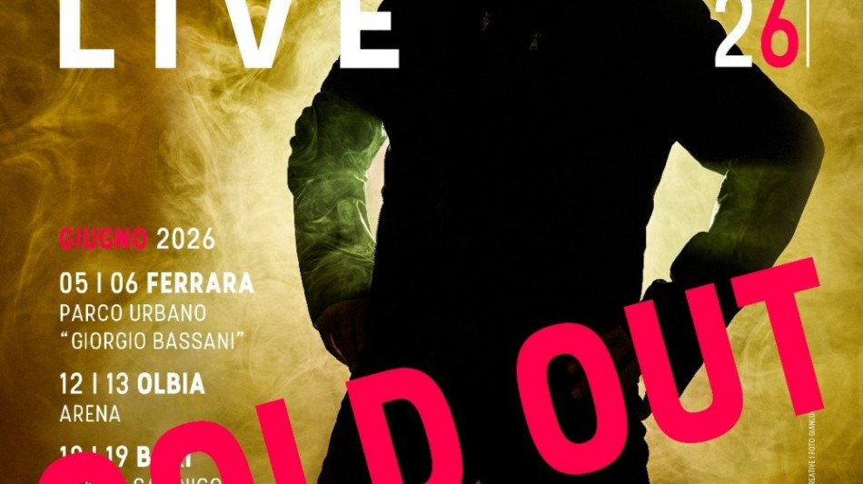 Alberi piantati e attenzione antispreco, il tour di Vasco &egrave; 'Green Rock!'