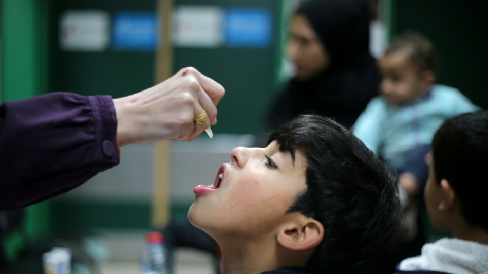 M&aacute;s de 10.000 ni&ntilde;os de Gaza vacunados en ocho d&iacute;as contra varias enfermedades