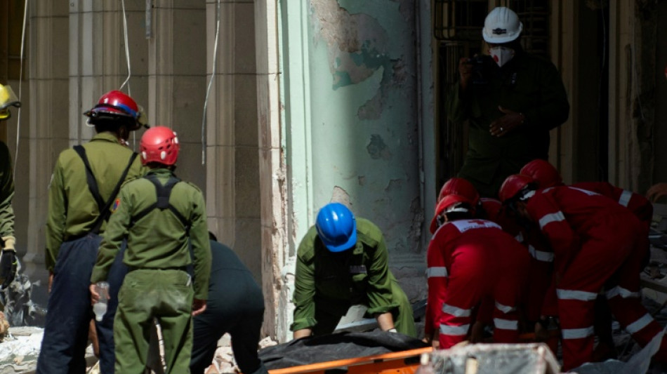 Explosion d'un h&ocirc;tel &agrave; Cuba: le bilan grimpe &agrave; 31 morts