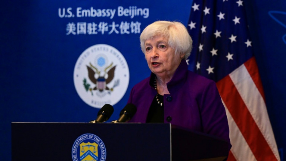 US-Finanzministerin ruft China bei Besuch zu st&auml;rkerer Zusammenarbeit auf