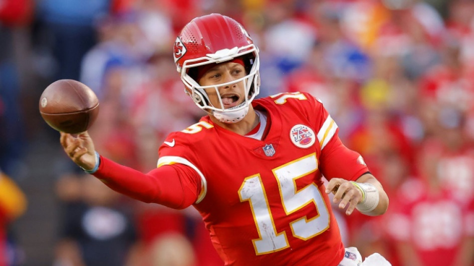 Mahomes leads Chiefs against 49ers in duel of NFL division leaders