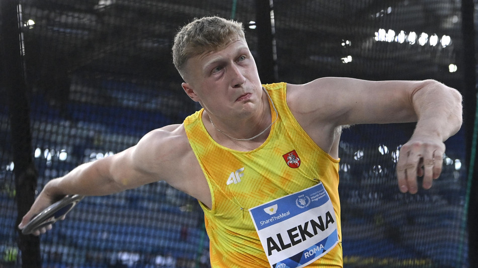 Atletica: Disco;Alekna nuovo record del mondo, supera i 75 metri
