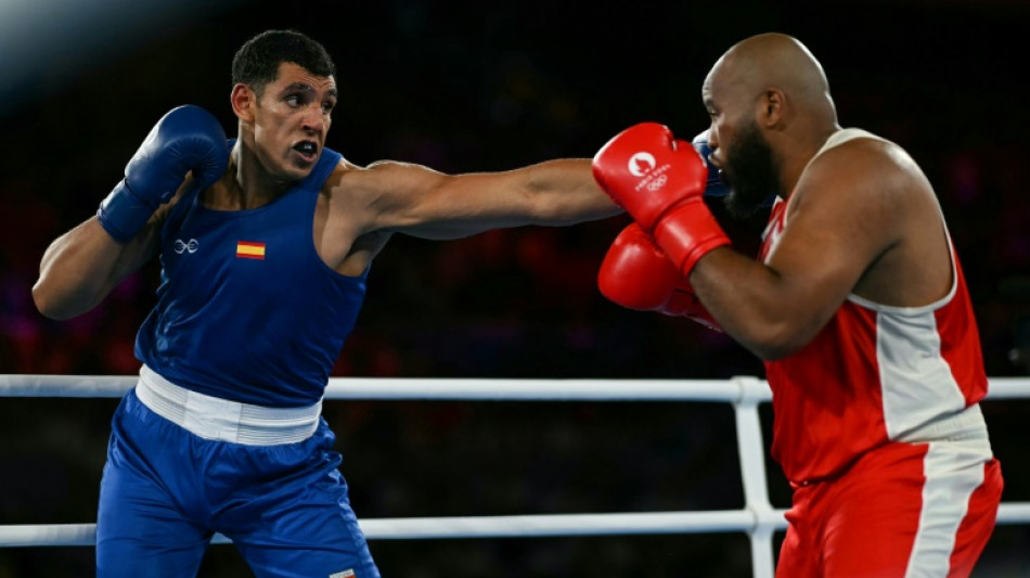 Boxeador espa&ntilde;ol Ayoub Ghadfa pasa a la final del peso superpesado de Par&iacute;s-2024