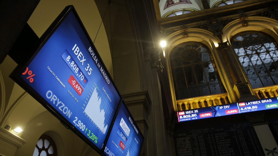 Borsa: l'Europa chiude contrastata, Parigi +0,1%, Londra -0,04%