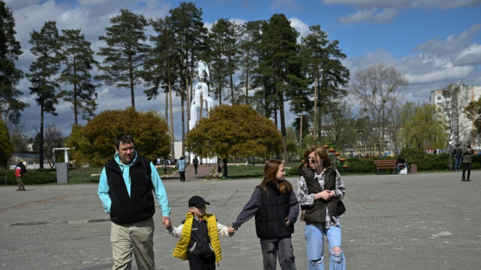 Ukraine: &agrave; Slavoutytch, cit&eacute; vestige de l'URSS, les d&eacute;plac&eacute;s de Tchernobyl accueillent ceux de l'invasion russe
