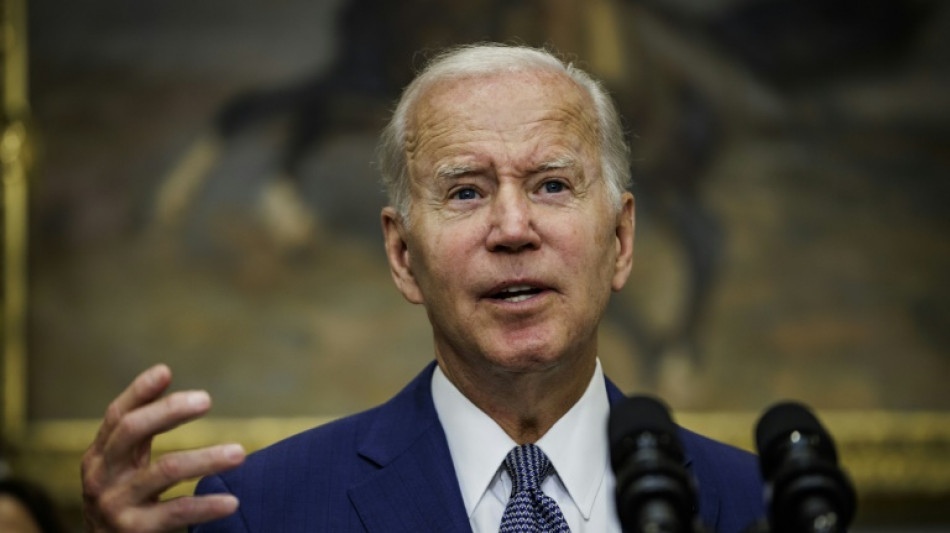 "Votez, votez, votez!": Pour Biden, la d&eacute;fense de l'IVG et des libert&eacute;s passe par les urnes