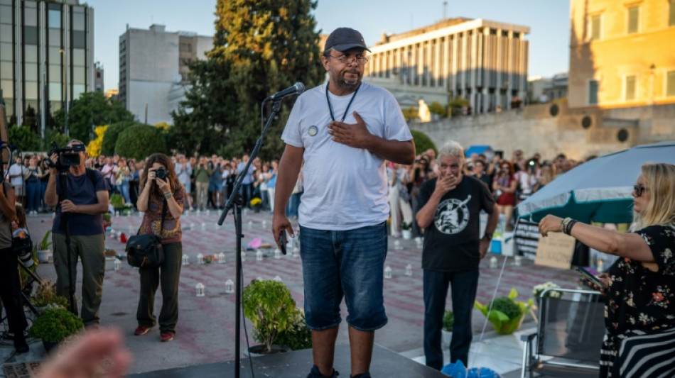 Train tragedy hunger striker captures hearts in Greece