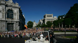 Over 1.2 million people attend Pope's mass in Madrid