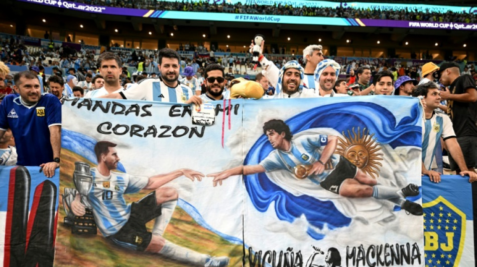 Mondial: pour Argentine-France, toute la plan&egrave;te avec Messi... ou presque