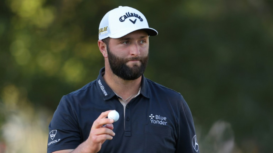 Rahm charges into share of PGA CJ Cup lead with superb 62