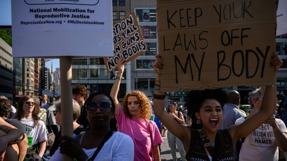 "Mon corps, mon choix": &agrave; New York et &agrave; Boston, des milliers de personnes en col&egrave;re pour l'avortement