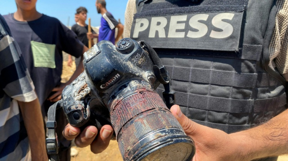 2025 ann&eacute;e record pour le nombre de journalistes tu&eacute;s, les deux tiers par Isra&euml;l, selon le CPJ
