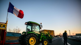 Agricultores franceses protestan con tractores frente a la Torre Eiffel en Par&iacute;s