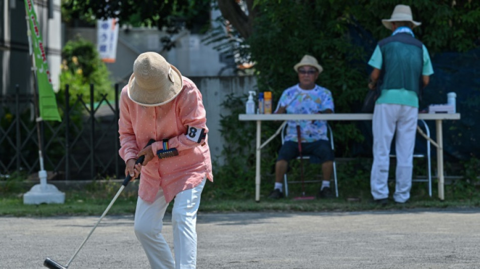 Au Japon, des seniors sportifs pas rebut&eacute;s par la canicule