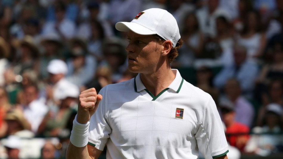 Ruthless Sinner powers into Wimbledon last 16
