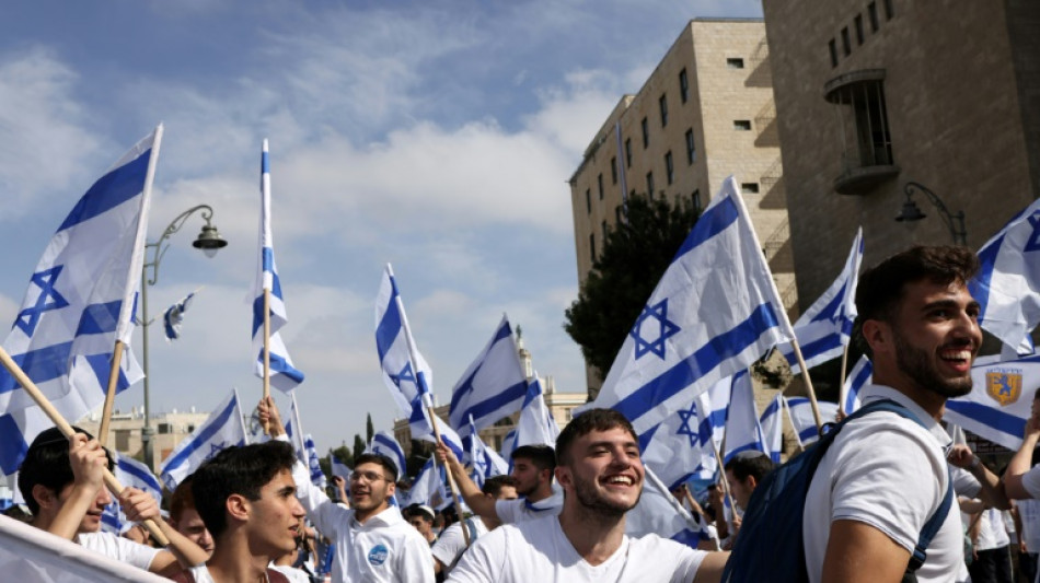 'Marcha das Bandeiras': milhares de israelenses se manifestam em Jerusal&eacute;m sob tens&atilde;o