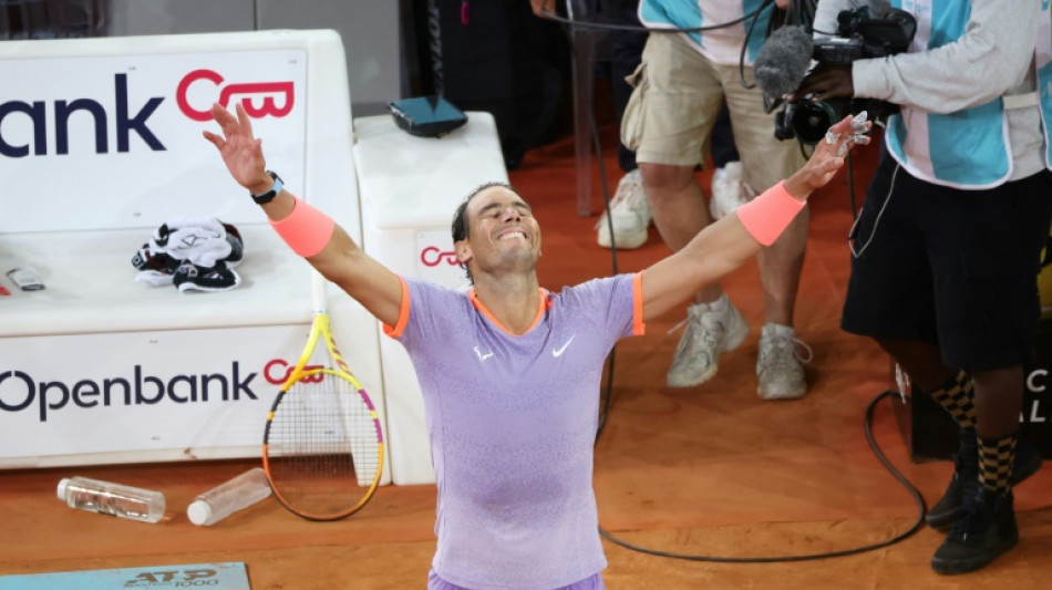 Nadal gains De Minaur revenge in Madrid