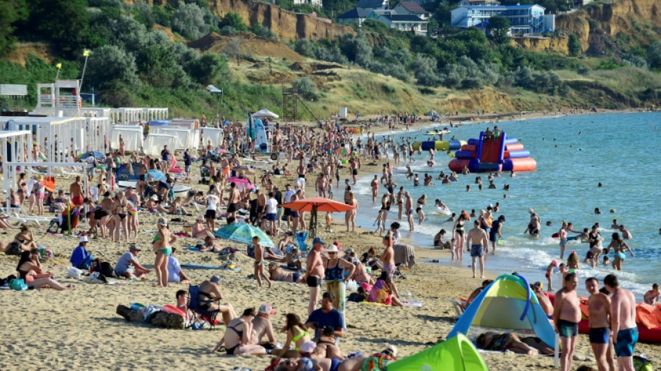 En Crim&eacute;e, des vacances &agrave; quelques encablures des combats 