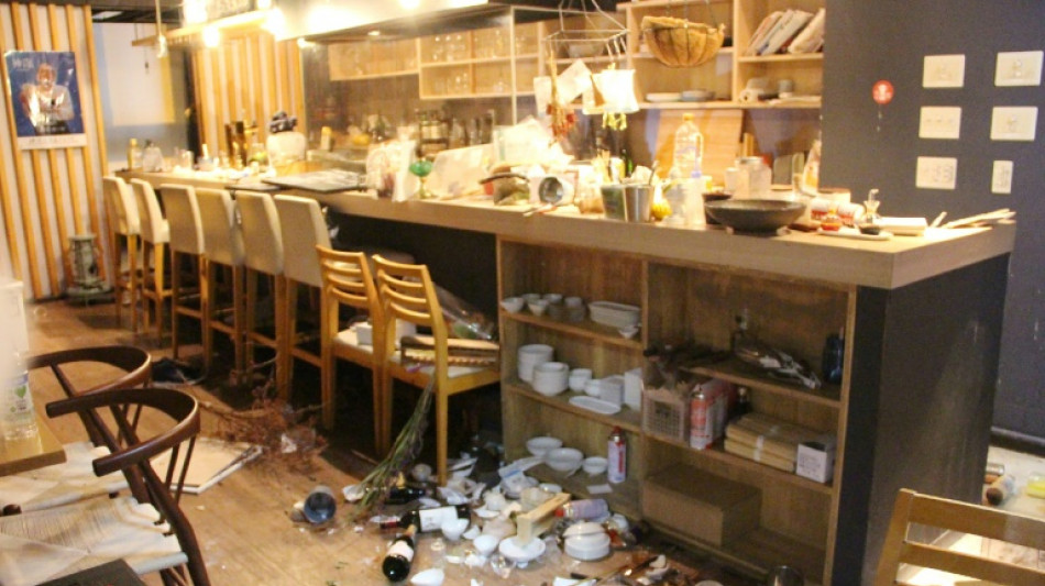 Japon: deux morts dans un violent s&eacute;isme de magnitude 7,4