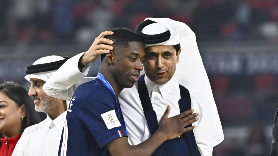 Calcio: Globe Soccer Awards, Demb&eacute;l&eacute; miglior giocatore e dominio Psg