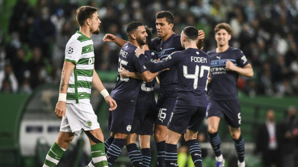 C1: Manchester City &eacute;trille le Sporting 5-0 et aper&ccedil;oit d&eacute;j&agrave; les quarts