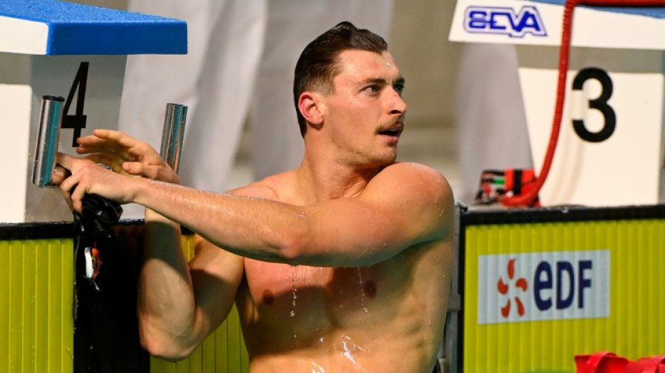 Natation: troisième titre pour Grousset aux Championnats de France