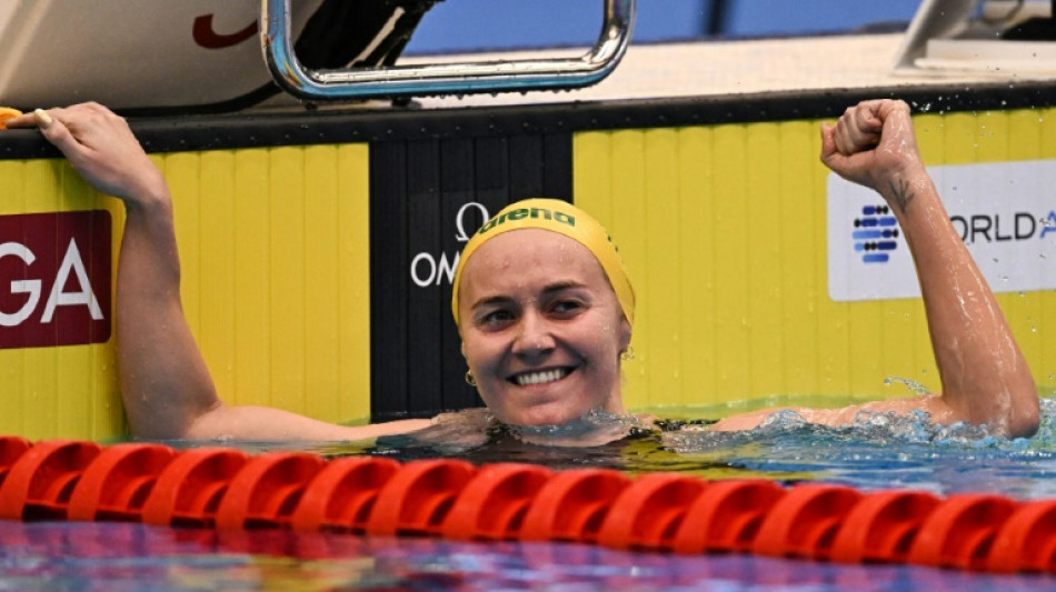 Mondiaux de natation: l'Australienne Titmus titr&eacute;e sur 400 m nage libre, record du monde