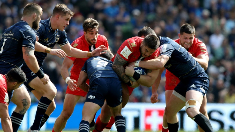 Rugby: Toulouse &eacute;limin&eacute; en demi-finale de la Coupe d'Europe par le Leinster (40-17)