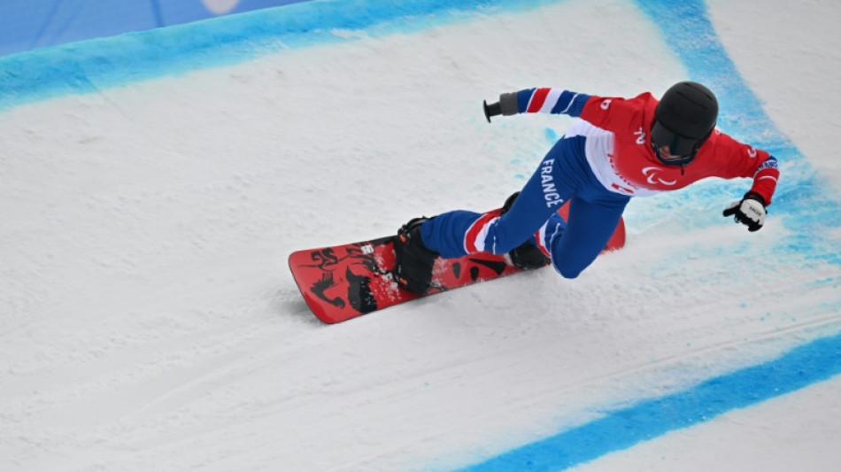 Paralympiques-2022/snowboard: Maxime Montaggioni (FRA) d&eacute;croche l'or