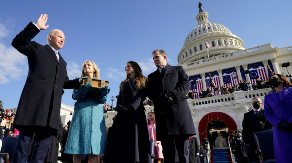 Biden, un optimiste dans la bataille pour "l'&acirc;me" de l'Am&eacute;rique