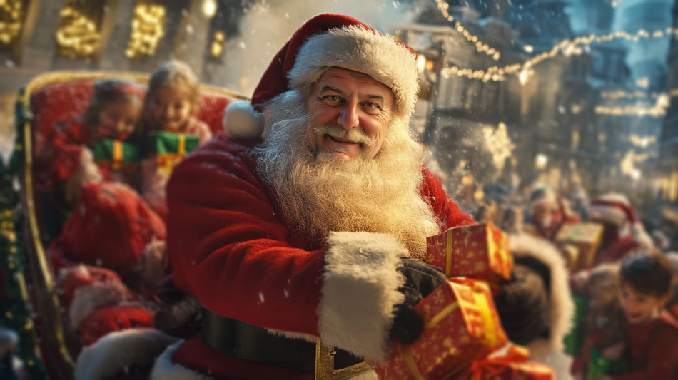 Torna l'album di Natale di Gerry Scotti, c'&egrave; Santa Tell me