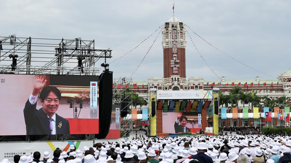 Il neopresidente Lai: Taiwan e Cina lavorino a pace e stabilit&agrave;