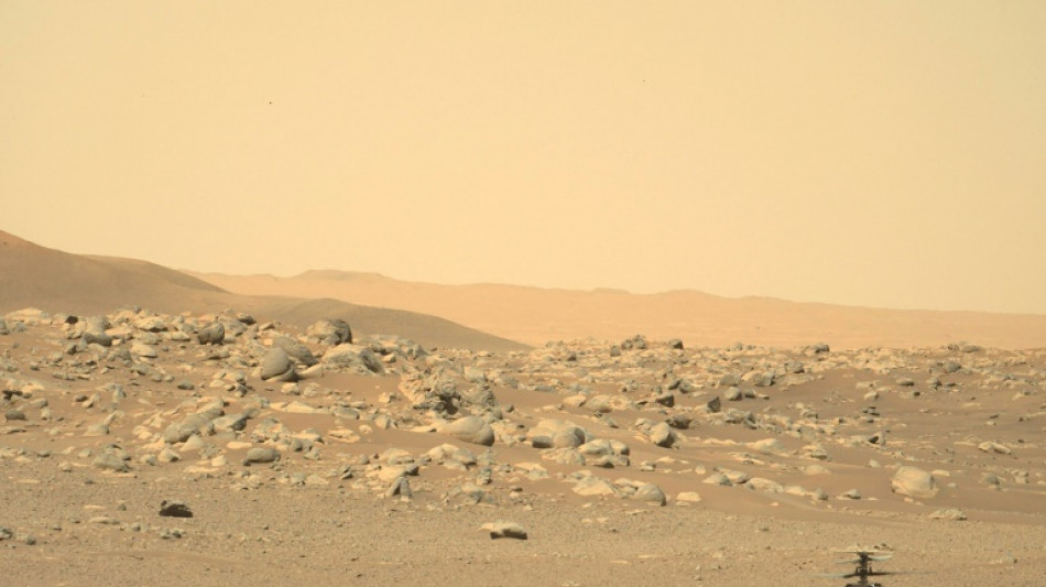 La Nasa a rétabli le contact avec son hélicoptère sur Mars