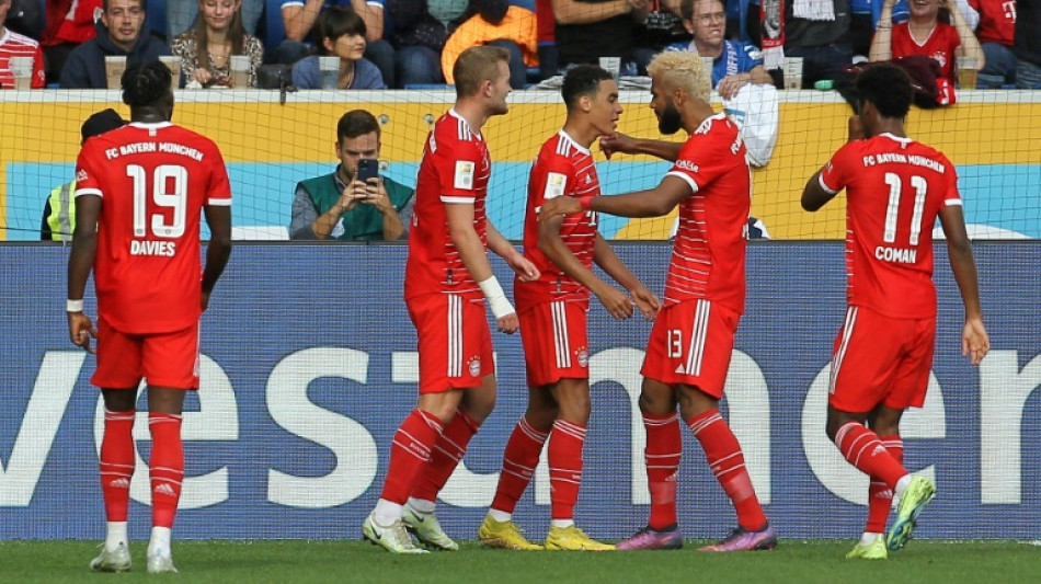 Bayern one point from top spot after Hoffenheim win
