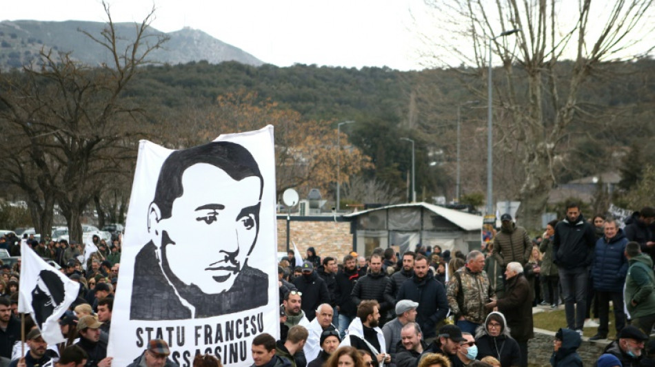 Manifestation &agrave; Bastia en soutien d'Yvan Colonna, entre col&egrave;re et appel au calme