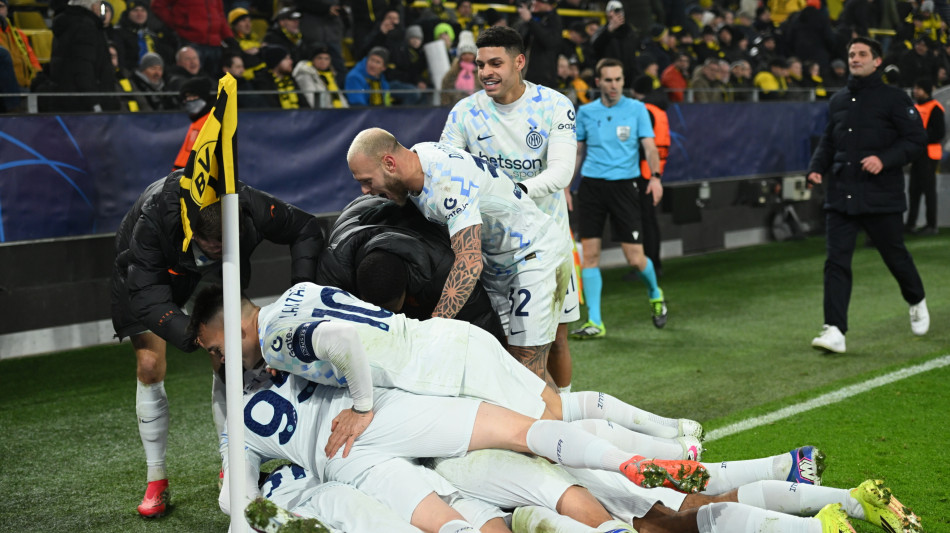 Champions:playoff,Inter con il Bod&rsaquo;,Juve con il Galatasaray e Atalanta con il Dortmund
